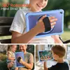 Adequado para Samsung Taba11 Plus Alça de Mão Rotativa Suporte de PC Capa de Tablet Semi-Transparente A11 Anti-Queda Capa Protetora para Exterior