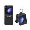 Adecuado para N3Flip Zflip6 Funda de Teléfono Amigable con la Piel, Ultra Fina, Amigable con la Piel, Cubierta Protectora con Soporte de Anillo para Teléfono Anti-Huellas Dactilares
