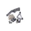 Adequado para du Kadi 696 796 795 guidão CNC modificado suporte de amortecedor de direção estável régua de titânio código fixo