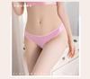 Lencería Sexy, Amigable con la Piel, Nude, Brillante, Sedosa, Sexy, Transpirable, Cintura Baja, Tipo T, Lujuria Pura, Calzones de Mujer Super Picantes