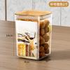 Latas Seladas, Caixas de Armazenamento de Cozinha para Grãos, Latas de Plástico Transparente de Grau Alimentício, Caixas Seladas, Produtos Secos, Latas de Armazenamento de Chá