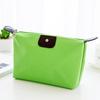 Bolsa de Cosméticos bolso de mano lavado cosméticos lápiz labial bolsa lona coreana plegable dumpling cremallera bolsa de almacenamiento
