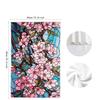 Toalla de cocina de girasol con flores y pájaros transfronterizos, decoración moderna, adecuada para decoración del hogar, regalo, toalla de baño