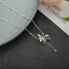 Colar geométrico inspirado em design, moderno e versátil, simples e de nicho, galvanizado ecológico, atacado de lojas de Yiwu