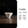 Hao Burning Taza Portátil Express Una Olla Dos Tazas Juego de Té Kung Fu Chino Regalo de Acompañamiento Juego de Té para Camping al Aire Libre Viajes