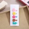 Pinza para el pelo de tela de dibujos animados linda todo incluido para bebé, pinza para flequillo, pinza lateral, pinza para el pelo, para niños, amigable con el cabello de los niños, accesorio para la cabeza de niña pequeña, Niños