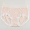 Calcinhas triangulares de algodão puro modal antibacterianas sem costura na virilha, direto da fábrica, para mulheres plus size, calcinhas femininas de cintura média que levantam o bumbum