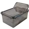 Caja de alimentación para cangrejo ermitaño puesto de alimentación para mascotas trepadoras caja de alimentación para mascotas rastreras araña de un cuerno protector de escape caja de alimentación para larvas de tortuga de palacio