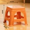 Taburete de plástico engrosado para el hogar, taburete cuadrado, goma cocida, taburete bajo, moda infantil, banco pequeño, baño, mesa de café, taburete para cambiarse los zapatos, silla