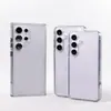 Samsung S26 Transparente S25Ultra Sensação de Pele S25 Capa para Celular S25Edge Sucção Magnética S24 Capa Protetora Anti-Queda Adequada para