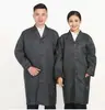 Casaco à Prova de Poeira Roupa de Trabalho Manga Longa Casaco Azul Roupa de Trabalho Casaco de Proteção do Trabalho Roupas de Gerenciamento de Armazém Roupas para Manuseio de Alimentos Roupas de Trabalho
