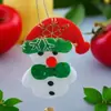 Nuevo árbol de Navidad con colgante de campana bolsa colgante llavero decoración navideña regalo para niños