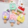 Alimentos de simulación con temática de helado DIY, nuevos pasadores para el cabello infantiles, accesorios para el cabello, decoraciones para zapatos, hebillas de dibujos animados para zapatos y pequeños accesorios hechos a mano