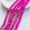[Pedido mínimo de 10] contas pontudas de cristal contas de diamante 23468mm cor AB DIY adorno de cabeça acessórios de cabelo sapatos material com contas