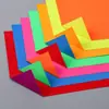 Papel cartão colorido rígido A4 dupla face duas cores para origami 180g cartão de felicitações dobrável feito à mão para crianças e estudantes papel colorido