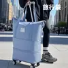 Mala de viagem com rodas, mala de mão, bolsa de viagem, portátil para viagens de negócios, férias, maternidade, bolsa de armazenamento de grande capacidade, prática