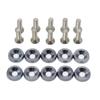 Modificación de coche JDM tornillo arandela barra delantera y trasera tornillo de refuerzo M6 tornillo arandela decoración arandela de una sola capa Universal