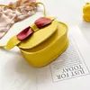 Mini Monedero de Dibujos Animados Lindo para Niños Bolso de Moda Princesa Elegante para Niña Pequeña Bolsa con Lazo para Niñas