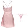 Lingerie sexy camisola sedutora de cetim chiffon maxi vestido pijama das mulheres sexy roupas de casa geração de cabelo