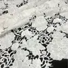 Padrão de flor de peônia novo seda de leite solúvel em água largura total bordado computador acessórios de vestuário renda bordado fabricante de renda