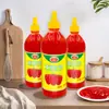 Botella exprimible doble de salsa de tomate 720 g salsa de tomate salsa para ensaladas agridulce de mano pastel papas fritas pasta alitas asadas mayoreo
