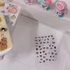 Uma Grande Coleção de Desenhos Animados de Aparência Elegante, Muitos Adesivos Planos Transparentes à Prova d'Água Fofos, Adesivos Decorativos Guka, Decorações de Mesa para Estudantes