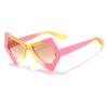 Novos Óculos de Sol Femininos com Armação Grande Borboleta Olho de Gato Transfronteiriços Tendência Moda Personalidade Desfile de Moda Rua Óculos de Sol Óculos de Sol