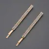 Fábrica de Origen Europea y Americana Lujo Ligero Resistente Pinza para el Cabello de Zirconia con Incrustaciones de Diamante, Pinza para el Cabello de Alta Gama para Mujeres Viajeras, Suministro Mayorista Transfronterizo