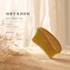 Tabla raspadora de cuerno de buey natural con mango de madera, mango de sándalo verde y sándalo morado, para masaje de cuerpo completo, limpieza de meridianos y relajación muscular de hombros, cuello y rostro.