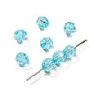 Venta Caliente Transfronteriza Vaso de Agua 32 Caras Cuentas de Tierra Cuentas Redondas 6mm Color Ordinario Accesorios de Joyería Cuentas de Cristal