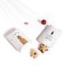 Caja de Dulces Almohada Tema Navideño Blanco Simple Coreana en stock Caja Plegable de Papel para Regalo Envoltura Navideña al por Mayor