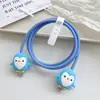 Cubierta Protectora para Cable de Datos para Cargador Apple de 20W, Dibujos Animados, a Prueba de Roturas para Cable de Carga de Teléfono Móvil