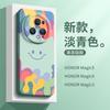 Nueva cara sonriente para funda de teléfono de alta gama simple glory magic5 4pro todo incluido resistente a caídas suave creativa