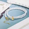 Colar Coração Francês 2023 Novo Estilo Tendência Mais Vendido Luxo Acessível Design de Nicho Elegante Colar de Pérolas de Alta Qualidade para Mulheres