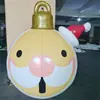 Em estoque Joias de Natal Bola Diversão ao Ar Livre Artesanato de Feriado Brinquedo de Bola Inflável de PVC Estação Independente Transfronteiriço Novo