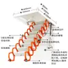 Escalera Telescópica Plegable Invisible Extensible Simple Eléctrica Multifuncional para Ático Dúplex de Elevación de Villa Nueva