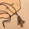 Collar de cerámica vintage estilo bohemio para mujer, nuevo estilo étnico exótico chino, accesorio de cadena larga de alta gama para suéter
