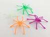 12 Araña pequeña de simulación de color luminoso negro Juguetes de Halloween Navidad Broma de persona completa Simulación falsa Araña