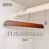 Cabide de Madeira Multifuncional Organizador de Armazenamento para Roupa Íntima e Camisetas para Casa e Dormitório, Gancho de Madeira Maciça Cabide de Roupas em Forma de Onda