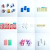 Goma de borrar personalizada de fábrica forma creativa impresión de dibujos animados útiles escolares papelería juego de lápices goma de borrar al por mayor