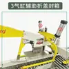 Máquina automática de dobrar e selar caixas, equipamento fabricante de máquina seladora com fita elétrica de acionamento esquerdo-direito totalmente automática em linha única