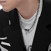 Nuevo Collar Grueso con Costuras de Espinas Accesorios para Hombre Lujo Ligero Nicho Europeo y Americano Accesorios Hip-Hop Accesorios de Estilo Sexual