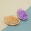 Peine con Champú para Limpieza Húmeda y Seca con Diseño Hueco, Almacenamiento de Peine de Masaje No Ocupa Espacio, Cabello Suave y No Tira del Cuero Cabelludo