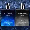 55ml Colonia Azure Passion para Hombre Larga Duración Fragancia Ligera Amaderada Fresca Masculina Estudiante Venta al por Mayor Transfronteriza
