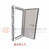 Puerta ignífuga insonorizada de acero para sala de máquinas, puerta ignífuga insonorizada de lana de roca, puerta ignífuga insonorizada para taller.
