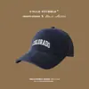 Gorra de Protección Solar para las Cuatro Estaciones para Hombre y Mujer Mismo Estilo Profundizando Ensanchando Muestra la Cara Pequeña Sombrero de Copa Blanda Moda Coreana Gorra de Béisbol de Moda