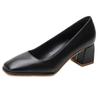 Zapatos Mary Jane 888 para Mujer, Principios de Primavera 2026, Punta Cuadrada Baja, Estilo Retro Versátil, Adecuados para Combinar con Cheongsams y Vestidos, Zapatos de Tacón Grueso de una Sola Pieza