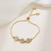 Pulsera de Perlas Versátil Coreana para Mujer Estilo Ins Nicho Acero de Titanio de Alta Gama Pulsera al por Mayor Pulsera de Pareja Joyería de Moda