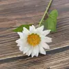 Flor artificial girasol girasol girasol crisantemo flor falsa decoración del hogar girasol individual ventas de fábrica diseño de boda flor de seda