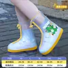 Cubrezapatos de Lluvia Resistentes al Desgaste para Mujer Impermeables Antideslizantes para Niños Gruesos Resistentes al Desgaste Portátiles para Estudiantes Pvc para Exteriores Repetidos Tesoro a Prueba de Nieve Hombre